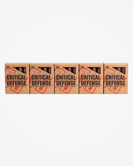 MUNIÇÃO HORNADY .45 AUTO FTX+P 185GR CRITICAL DEFENSE 100un
