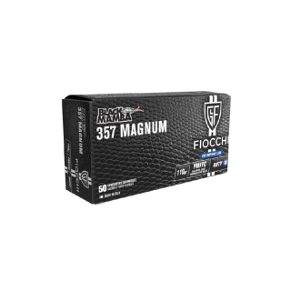 MUNIÇÃO FIOCCHI .357 MAGNUM 110GR FMJTC 50un