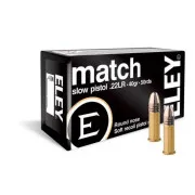 MUNIÇÃO .22 LR ELEY MATCH SLOW PISTOL 40GR 50un
