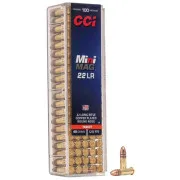 MUNIÇÃO .22 LR CCI MINI MAG TARGET 40GR 100un