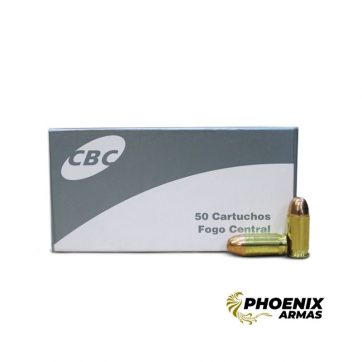 MUNIÇÃO CBC 9MM ETOG 124GR 50un