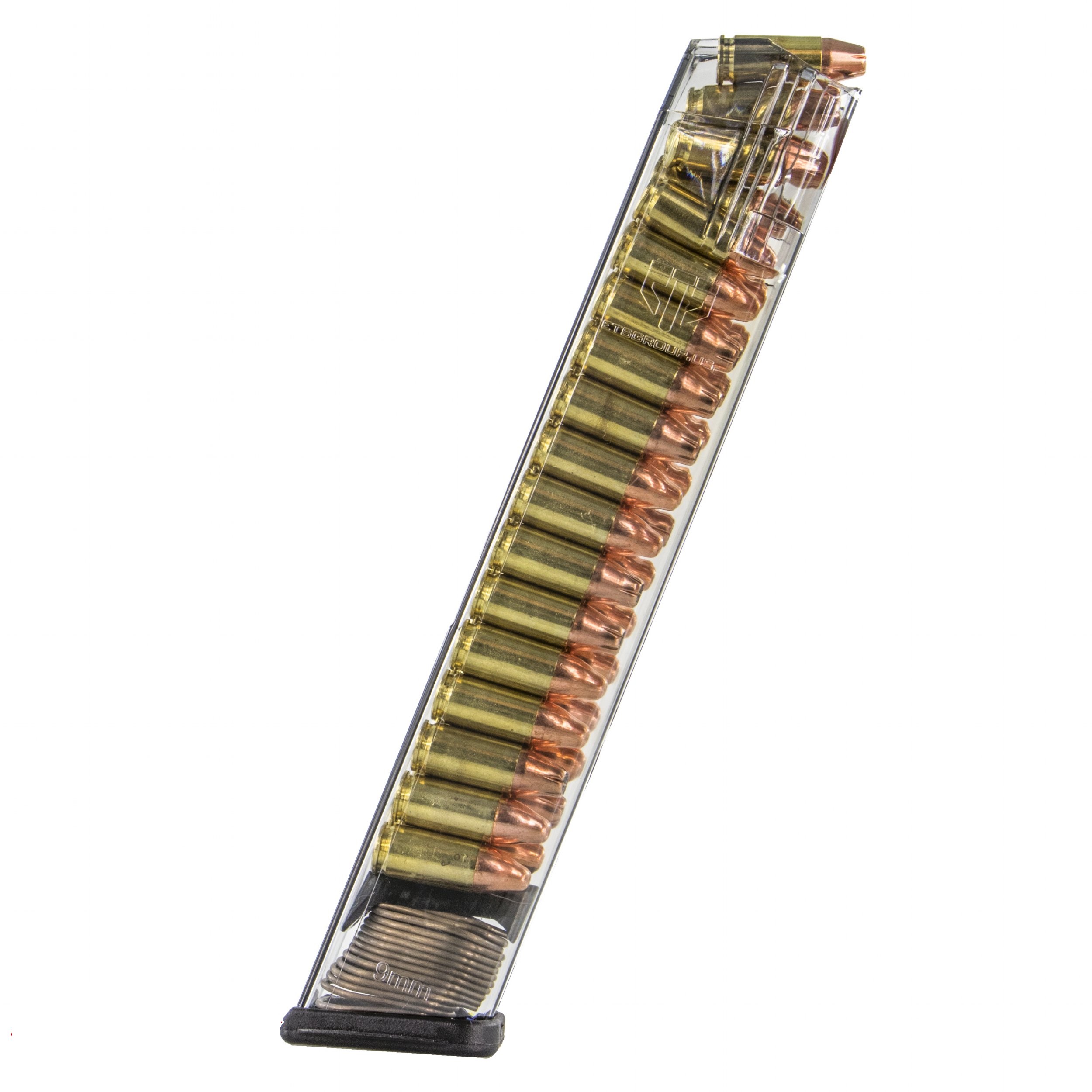 CARREGADOR ETS GLOCK BIFILAR 9MM 40UN