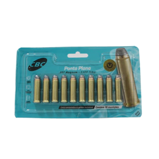 MUNIÇÃO CBC .357 MAG EXPP 158GR 10un
