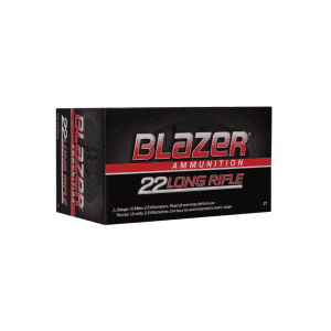 MUNIÇÃO CCI BLAZER .22LR 40GR 50un