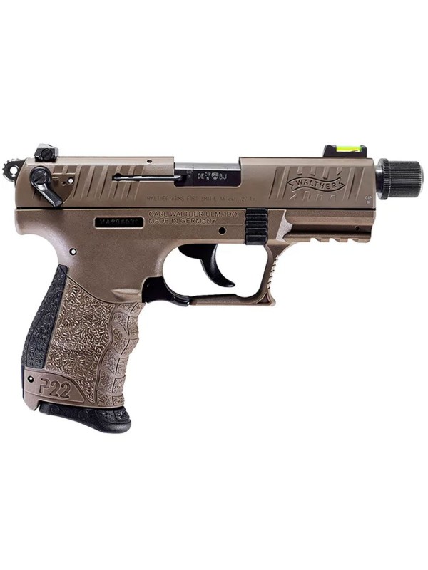 PISTOLA WALTHER P22 Q TACTICAL .22