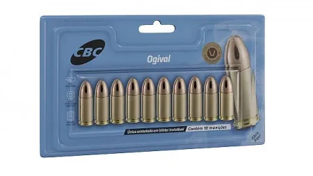 MUNIÇÃO CBC 9MM ETOG 124GR 10un