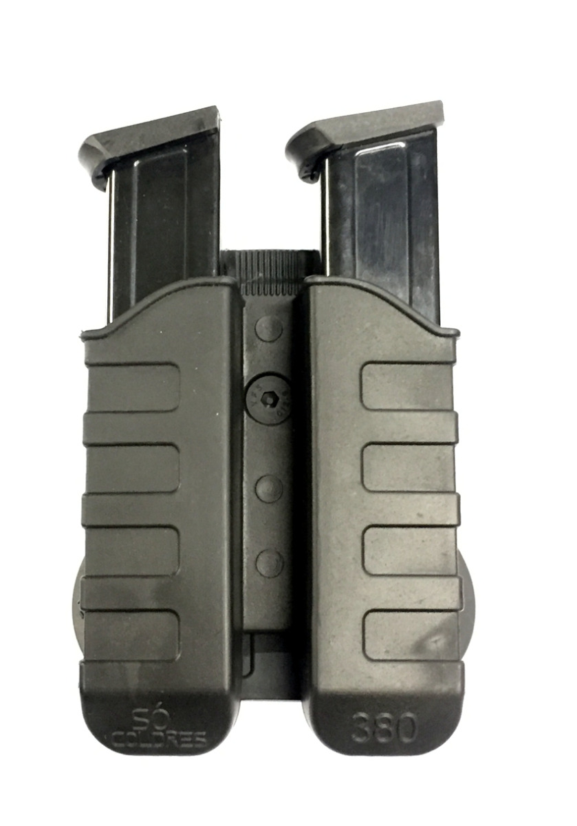 PORTA CARREGADOR UNIVERSAL DUPLO ROTATIVO SÓCOLDRES PARA TAURUS 380ACP