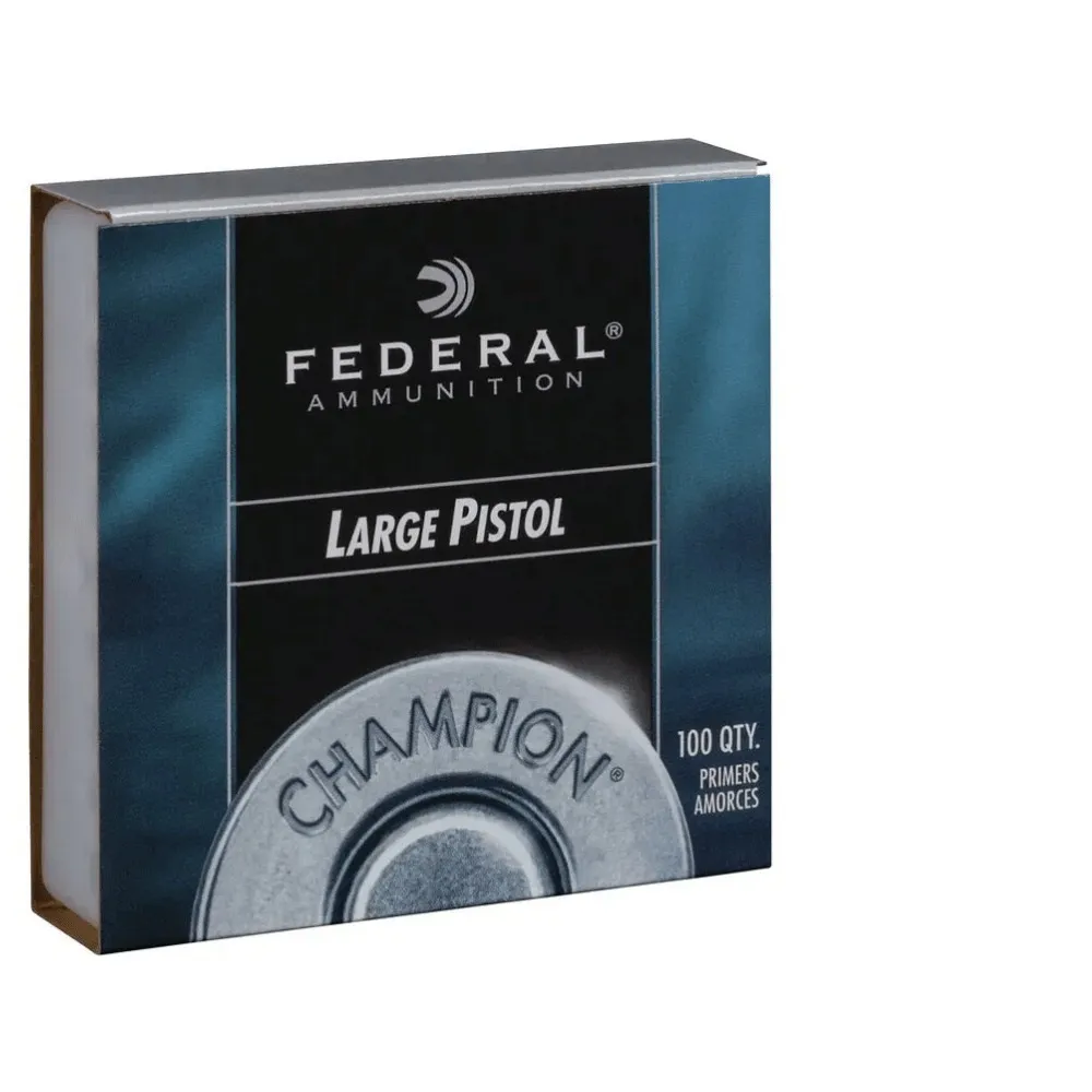 ESPOLETA FEDERAL CHAMPION LARGE PISTOL NO.150 100un