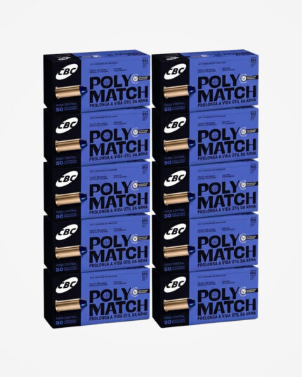 MUNIÇÃO CBC .38 SPL LPC POLYMATCH 500un