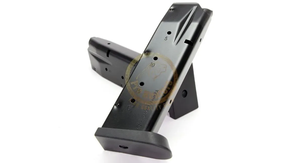 KIT 3 CARREGADORES TANFOGLIO FT9 CARRY OU FULL SIZE .380