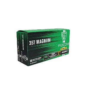 MUNIÇÃO FIOCCHI .357 MAGNUM LL TCCP 158GR 50un