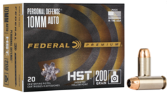 MUNICAO FEDERAL 10MM AUTO 200GR HST JHP 20un