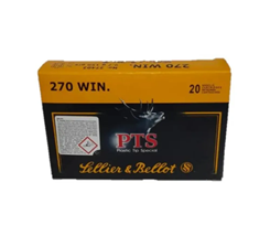 MUNIÇÃO SELLIER & BELLOT .270 WIN SP 150GR