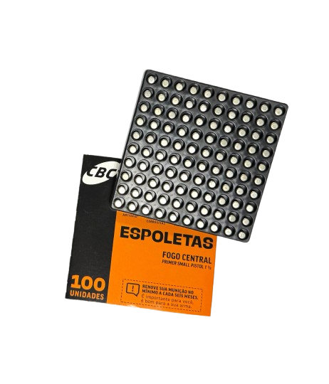 ESPOLETA CBC 1½ SMALL PISTOL 10001834 100UN
