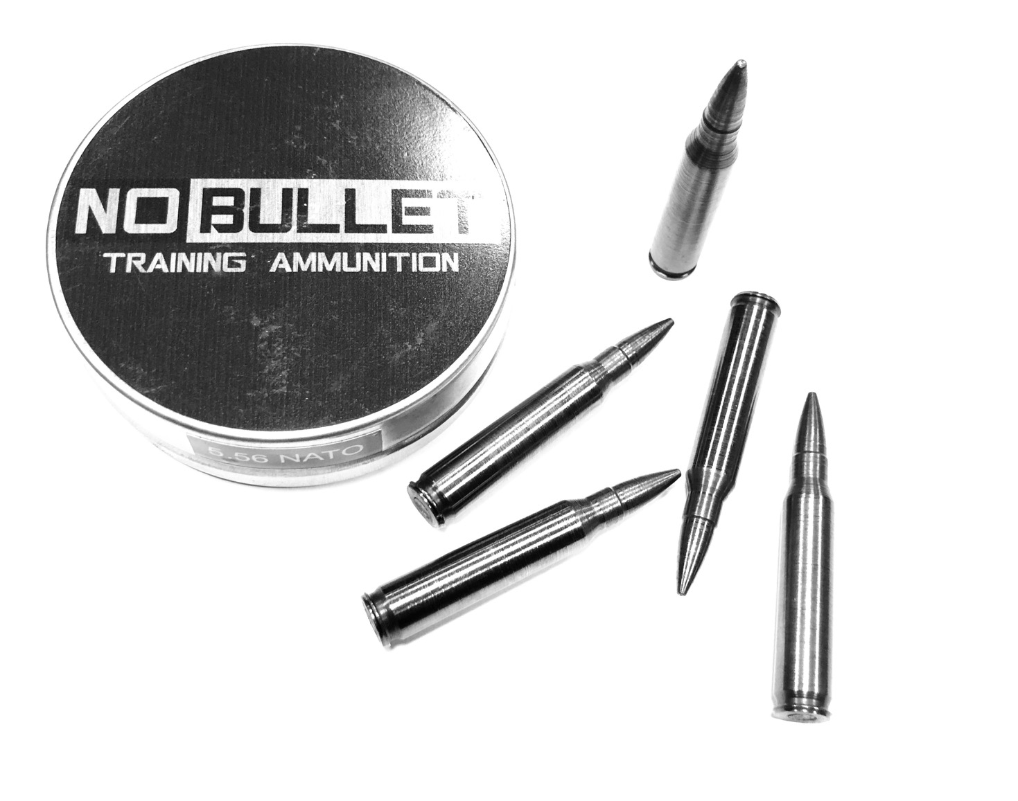 MUNIÇÃO MANEJO INERTE CAL. 223REM (5,56) NOBULLET TRAINING AMMUNITION 5un