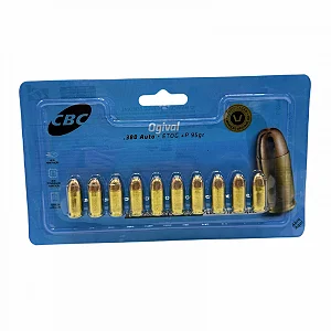 MUNIÇÃO CBC .380 ETOG +P 95GR 10un