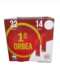 MUNIÇÃO ORBEA .32 63MM CHUMBO 3 14G