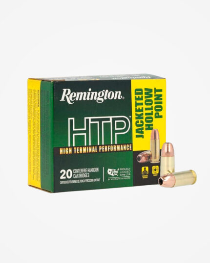 MUNIÇÃO REMINGTON 9mm HTP 147GR JHP 20un