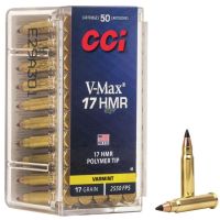 MUNIÇÃO CCI V-MAX .17 17GR 50un
