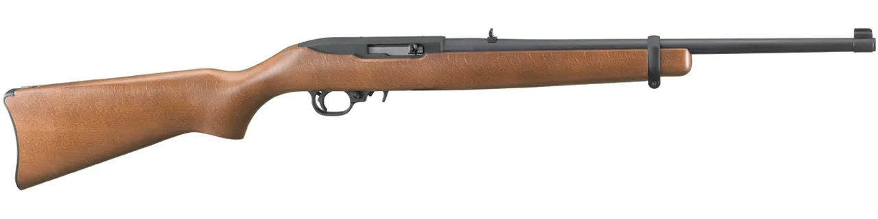 RIFLE RUGER 10/22 CARBINE WOOD .22